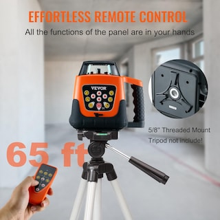 Foto 6 | Foto 6 | Nivel Láser Giratorio Vevor 500m Con Control Remoto Y Batería - Venta Internacional.