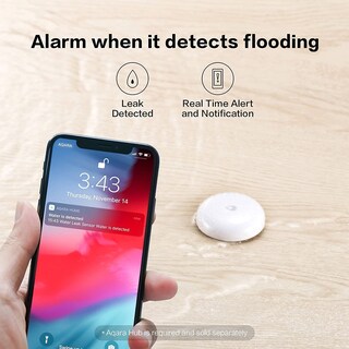 Foto 6 | Foto 6 | Sensor De Fugas De Agua Aqara, Paquete De 3 Unidades, Para Sistema De Alarma Smart Home - Venta Internacional.