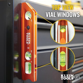 Foto 4 | Foto 4 | Torpedo Level Klein Tools 935rblt De 23 Cm Con Viales Led E Imán - Venta Internacional.