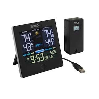 Foto 5 | Foto 5 | Termómetro Taylor Digital Wireless Deluxe Para Interiores Y Exteriores - Venta Internacional.