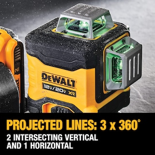 Foto 5 | Foto 5 | Nivel Láser Dewalt Dcle34030g 20v/12v Max 3 X 360 Green - Venta Internacional.