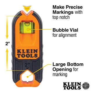 Foto 5 | Foto 5 | Buscador De Pernos Magnéticos Y Niveladores Klein Tools Msf1002 Paquete De 2 - Venta Internacional.