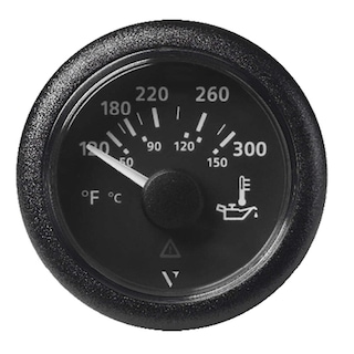Foto 1 | Foto 1 | Medidor De Temperatura De Aceite Veratron Viewline 52 Mm 120-300 °c Negro - Venta Internacional.