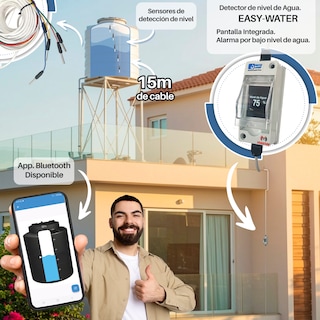 Foto 3 | Foto 3 | Medidor De Agua Para Tinaco O Cisterna Sin Wifi Alerta Cuando Llega El Agua Easy-water