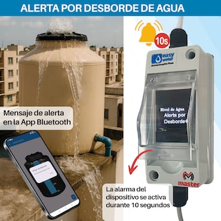 Foto 4 | Foto 4 | Medidor De Agua Para Tinaco O Cisterna Sin Wifi Alerta Cuando Llega El Agua Easy-water