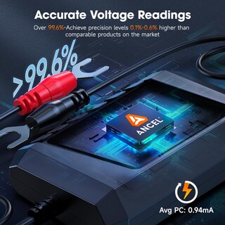 Foto 5 | Foto 5 | Monitor De Batería Ancel Bm300 Pro Bluetooth 5.3 Ip67 Resistente Al Agua - Venta Internacional.