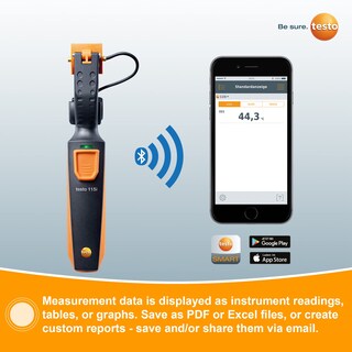 Foto 5 | Foto 5 | Pinza Amperimétrica Testo 115i Para Calefacción/refrigeración Con Bluetooth - Venta Internacional.