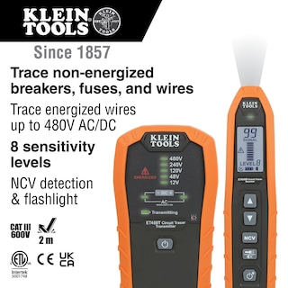 Foto 2 | Foto 2 | Kit De Buscador De Disyuntores Y Trazador De Cables Klein Tools Et450 - Venta Internacional.