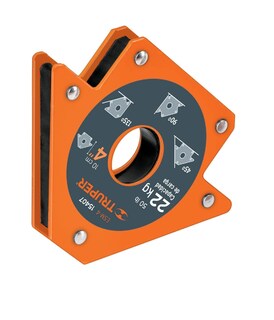 Foto 1 | Foto 1 | Escuadra Magnética Para Soldar Capacidad De 22 Kg O 50 Lbs Truper color Naranja