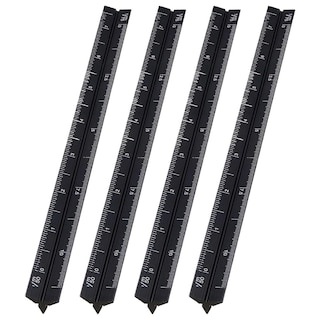 Foto 1 | Foto 1 | Escalímetro de Aluminio Livianos Ventdepot Mxisl-004 4 Piezas Negro