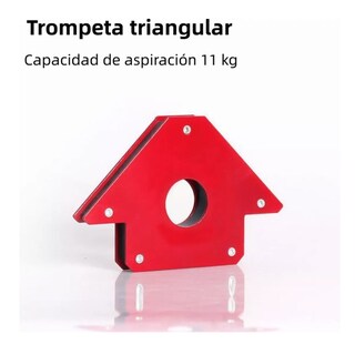 Foto 4 | Foto 4 | Kit De 6 Escuadra Magnética Para Soldar Lab.g Rojo