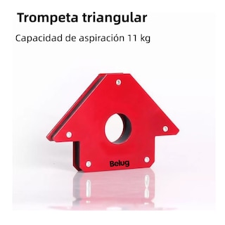 Foto 4 | Foto 4 | Kit De 6 Escuadra Magnética Para Soldar, Belug Rojo