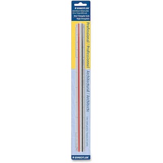 Foto 7 | Foto 7 | Regla De Báscula Triangular Staedtler Professional De 30 Cm De Metal - Venta Internacional.