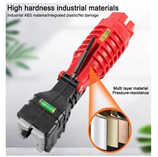 Foto 2 | Foto 2 | Llave Multiuso Eo Safe Imports para Instalación de Fregadero 18 en 1 color Rojo