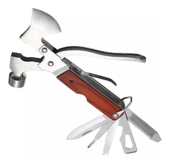 Foto 1 | Foto 1 | Multiherramienta Portátil Petukita Box W-145 Martillo y Hacha 13 en 1 con Funda