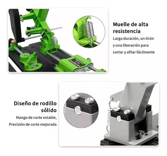 Foto 3 | Foto 3 | Soporte Profesional Para Amoladora Angular Apto Para 100-125 Negro/verde