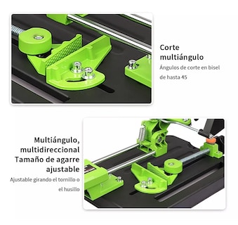 Foto 5 | Foto 5 | Soporte Profesional Para Amoladora Angular Apto Para 100-125 Negro/verde