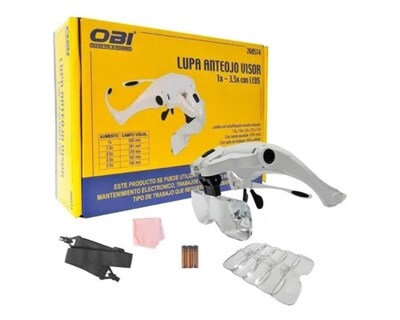 Foto 8 | Foto 8 | Lupa Anteojo Visor Obi con Luz Led