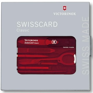 Foto 7 | Foto 7 | Multiherramienta Victorinox Swiss Army Swiss Card, Color Rubí Translúcido - Venta Internacional.