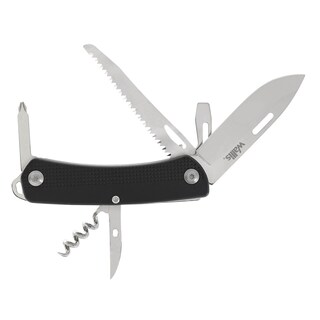 Foto 1 | Foto 1 | Multiherramienta Wallis K900393, Negro, De Acero Inoxidable, Dureza 420 Con 9 Usos