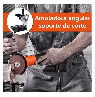 Foto 2 | Foto 2 | Soporte Esmeril Angular Amoladora Corte Diametro 100 A 125 Negro/gris