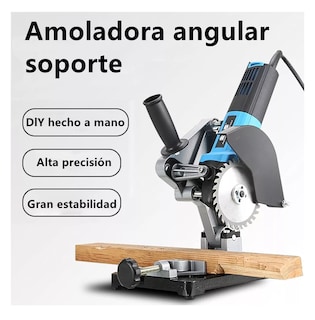 Foto 5 | Foto 5 | Soporte Esmeril Angular Amoladora Corte Diametro 100 A 125 Negro/gris