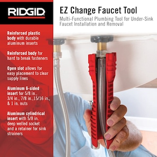 Foto 2 | Foto 2 | Llave De Fontanería Ridgid 57003 Ez Change Grifo Tool - Venta Internacional.