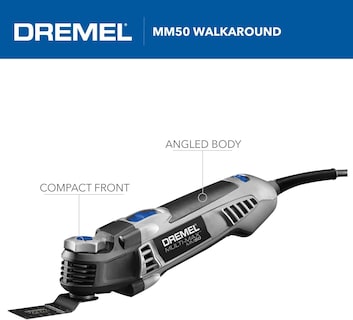 Foto 2 | Foto 2 | Multiherramienta Oscilante Dremel Multi-max Mm50-02 5a Con Cable - Venta Internacional.