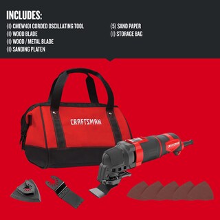 Foto 2 | Foto 2 | Herramienta Oscilante Craftsman Cmew401 3a Con Accesorios Y Bolsa - Venta Internacional.