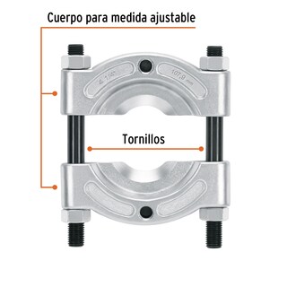 Foto 2 | Foto 2 | Extractor De Baleros Truper Exb4 Color Plata De 57 A 108 Mm