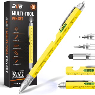 Foto 1 | Foto 1 | Bolígrafo Multiherramienta BIIB 9 en 1 para Adultos + Accesorios - Venta Internacional