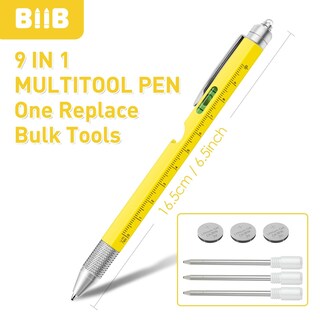 Foto 3 | Foto 3 | Bolígrafo Multiherramienta BIIB 9 en 1 para Adultos + Accesorios - Venta Internacional