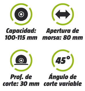 Foto 4 | Foto 4 | Soporte Para Esmeriladora Amoladora Angular Belug 115 Mm Universal Negro