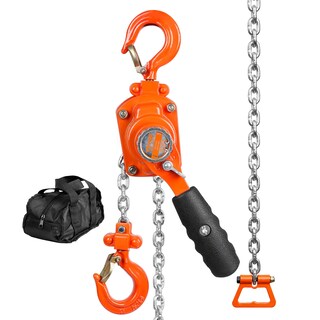 Foto 1 | Foto 1 | Elevador Manual De Cadena Con Palanca Vevor, 1/4 De Tonelada, 250 Kg, 1,5 M, G80, Acero - Venta Internacional.