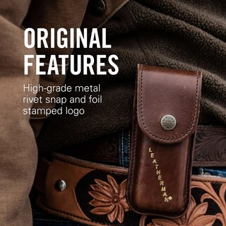 Foto 5 | Foto 5 | Funda Leatherman Heritage Leather Para Herramientas Múltiples, Color Marrón M - Venta Internacional.