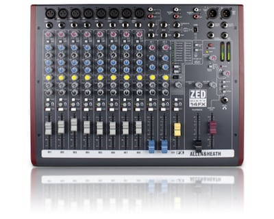 Foto 3 | Foto 3 | Mezcladora Allen and Heath Zed6014fx color Negro de 8 Canales Mono y 16 Efectos Internos