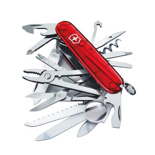 Foto 2 | Foto 2 | Navaja Swiss Champ Roja Transparente 33 Usos Victorinox