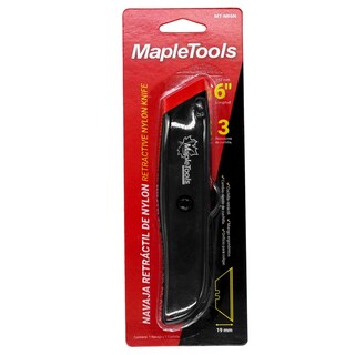Foto 6 | Foto 6 | Pack 12 Navaja Retractil 6'' De Nylon Maple Tools