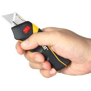 Foto 4 | Foto 4 | Cortador De Cajas De Cuchillos Cat Safety Utility Autorretráctil, Aprieta El Mango Para Extenderlo, - Venta Internacional.