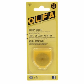 Foto 1 | Foto 1 | Recambio De Cuchilla Giratoria Olfa De 28 Mm, 5 Cuchillas Para Acolchar Y Coser - Venta Internacional.