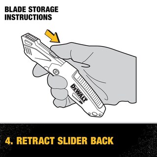 Foto 2 | Foto 2 | Cuchillo Dewalt Plegable Retráctil Con Carga Automática Con Pulsador - Venta Internacional.