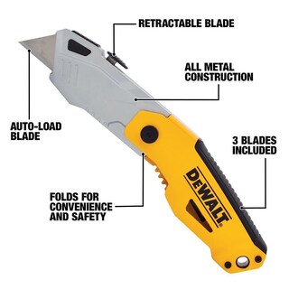 Foto 3 | Foto 3 | Cuchillo Dewalt Plegable Retráctil Con Carga Automática Con Pulsador - Venta Internacional.