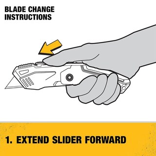 Foto 4 | Foto 4 | Cuchillo Dewalt Plegable Retráctil Con Carga Automática Con Pulsador - Venta Internacional.