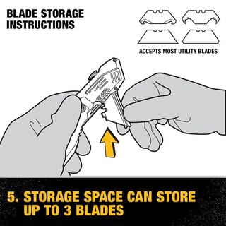 Foto 5 | Foto 5 | Cuchillo Dewalt Plegable Retráctil Con Carga Automática Con Pulsador - Venta Internacional.