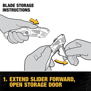 Foto 7 | Foto 7 | Cuchillo Dewalt Plegable Retráctil Con Carga Automática Con Pulsador - Venta Internacional.