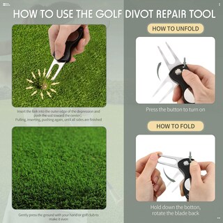 Foto 4 | Foto 4 | Herramienta De Reparación Golf Divot Skylety Metal Con Marcador Magnético - Venta Internacional.