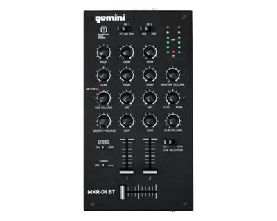 Foto 1 | Foto 1 | Mezcladora para DJ Gemini MXR-01BT 2 Ch Bluetooth