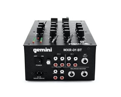 Foto 3 | Foto 3 | Mezcladora para DJ Gemini MXR-01BT 2 Ch Bluetooth