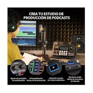 Foto 4 | Foto 4 | Mezcladora Interfaz de Audio Eo Safe Imports ESI-10407 Negra