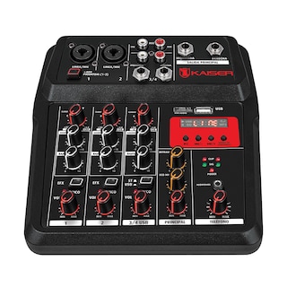 Foto 1 | Foto 1 | Mezcladora De Audio Kaiser Kmb-4802 4 Canales 15 M